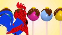 Rooster Cake Pop Finger Family || Nursery Rhymes Songs || Kids 905