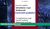 Audiobook Contratti pubblici - Concorso Istruttore Enti Locali (Italian Edition) A. Andrei