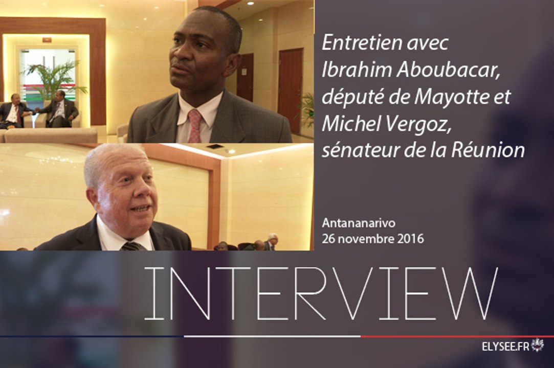 [REPORTAGE] Entretien avec Ibrahim Aboubacar, député de Mayotte, et Michel Vergoz, sénateur de La Réunion