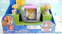 Paw Patrol Skye Pup to Hero Magical Playset Toys Rescue Marshal, Rubble, Rocky Funny Kids Video