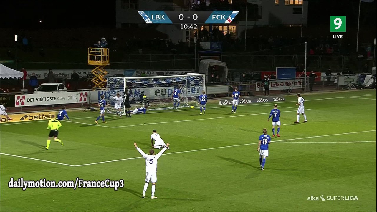 Youssef Toutouh Goal HD - Lyngby 0-1 FC Copenhagen - 26.11.2016