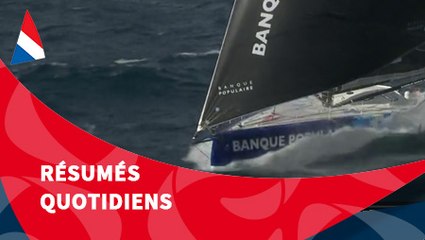 J21 : Armel Le Cléac'h se fait de plus en plus pressant / Vendée Globe