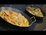 صدور دجاج مع لسان العصفور - صينية دجاج بالبطاطس و الفلفل | مطبخ 101 حلقة كاملة