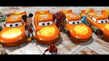 Iron Spider Lightning McQueen Disney Mickey Mouse + Ironman w/ nursery rhymes for children