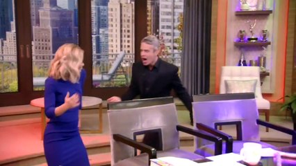 Andy Cohen - Chats About A Scare With Skin Cancer - Kelly Live