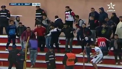 JSKT VS MAT 0-1 1-0 هدف مباراة قصبة تدلة والمغرب التطوانى البطولة الإحترافية إتصالات المغرب   26-11-2016
