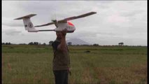 Drones evalúan los daños de los desastres en Filipinas