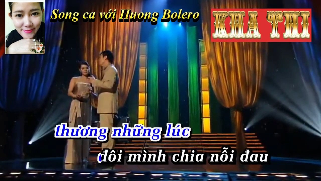 Karaoke Lk Chuyện Hợp tan & Chuyện 3 Người_ Song ca với Huong Bolero
