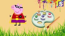Nursery Rhymes Songs | Peppa Pig Batman Finger Family Nursery Rhymes Simple Songs | Familia Peppa