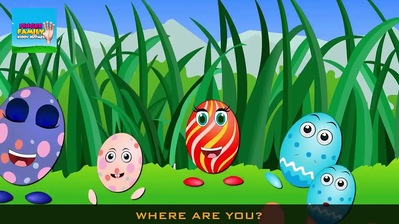 Humpty Dumpty Eggs Finger Family - Finger Family Nursery Rhymes