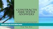 Price Contracts MBE With Answers: Ivy Black letter law e books - 6 published bar essays - LOOK