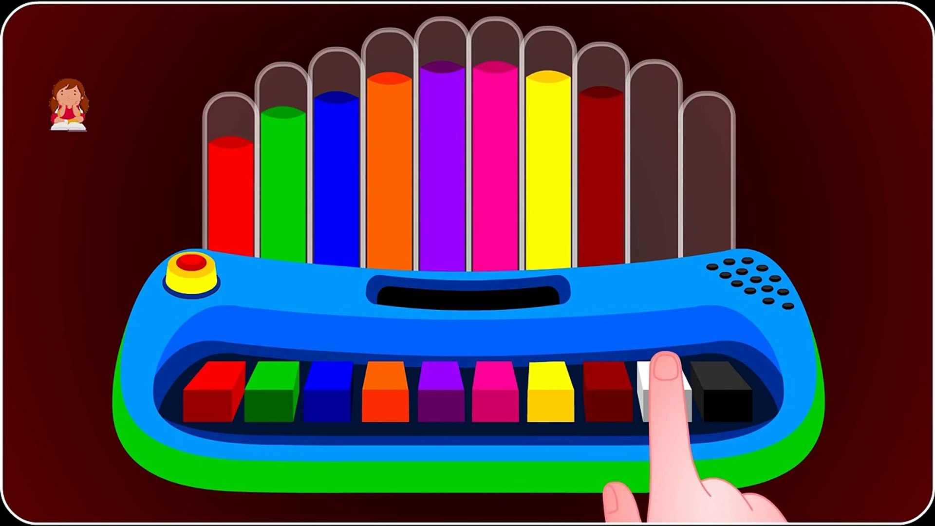⁣Learn Colors with Music Instrument for Children, Teach Colours, Baby Videos, Kids Learning Videos
