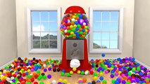 Learn Colors Kids Balls Surprise Eggs Angry Birds Prank 3D for Children Learning videos Gumb