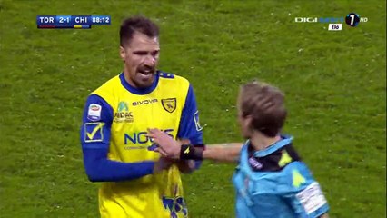 Fabrizio Cacciatore RED CARD HD - Torino 2-1 Chievo - 26.11.2016