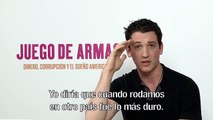 Juego De Armas Entrevista (Miles Teller) Subtitulado