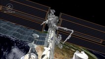 Dextre tests NASA’s International Space Station Robotic External Leak Locator (IRELL)