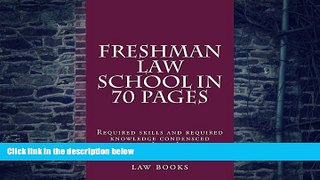 Price Freshman Law School In 70 Pages (Prime Members Can Read This Book Free): e book Value Bar
