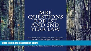 Price MBE Questions For 1st and 2nd Year Law: e law book Baba Che Law School On Audio