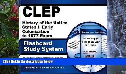 Buy CLEP Exam Secrets Test Prep Team CLEP History of the United States I: Early Colonization to