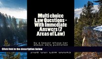 Buy Jide Obi Law books Multi choice Law Questions - With Immediate Answers (7 Areas of Law): Exam