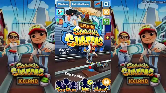 Subway Surfers- Iceland - Android Gameplay - Part 1 Unlock Dark Outfit Costume