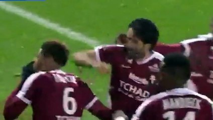 Simon Falette  Super GOAL HD - Metz	1-0	Lorient 26.11.2016_HIGH