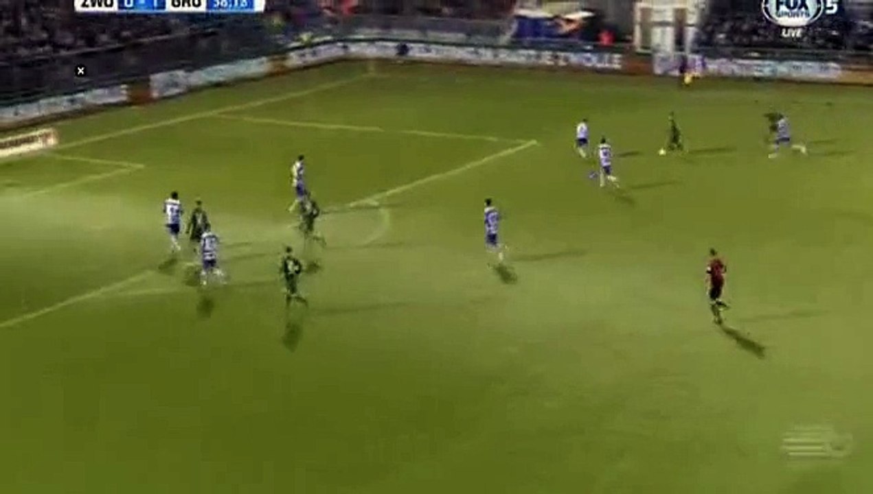 Tom van Weert Goal - Zwolle	0-2	Groningen 26.11.2016