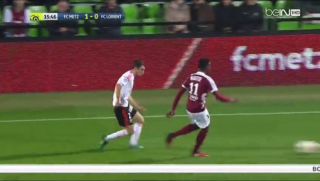 Majeed Waris Goal - Metz 1-1 Lorient - 26.11.2016