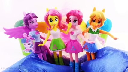 Disney Junior Princess MLP Play-Doh Ice Cream Clay Foam Cups Learn Colors Toy Surprises Episodes