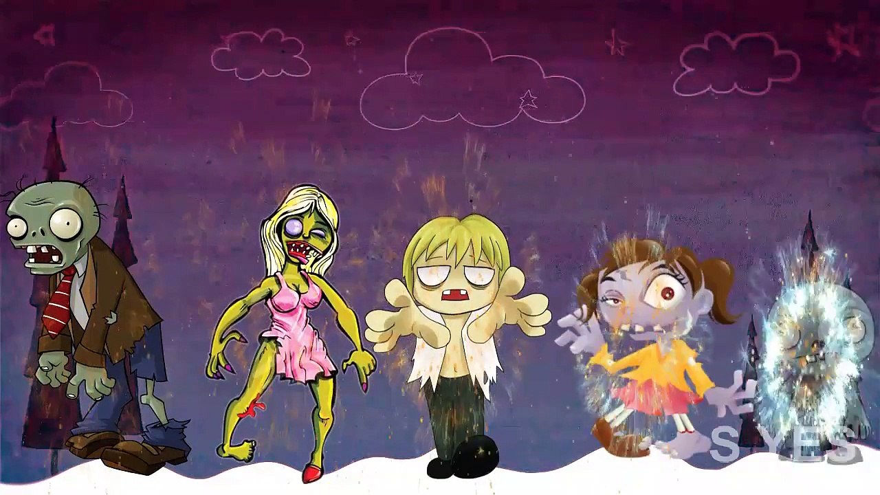 Zombies Finger Family | Halloween Finger Family Nursery Rhymes | 3D Nursery Rhymes For Kids