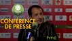Conférence de presse US Orléans - Valenciennes FC (0-2) : Olivier FRAPOLLI (USO) - Faruk HADZIBEGIC (VAFC) - 2016/2017