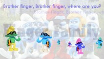 HD Smurfs Finger Family Song Daddy Finger Nursery Rhymes Bad Characters Full animated cartoon