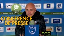 Conférence de presse Chamois Niortais - AC Ajaccio (1-1) : Denis RENAUD (CNFC) - Olivier PANTALONI (ACA) - 2016/2017