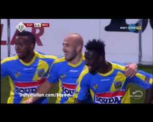 Silvere Ganvoula Goal HD - Eupen 1-1 Westerlo - 26.11.2016