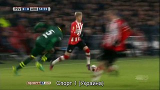 Luuk de Jong Goal HD - PSV 3-0 Den Haag 26.11.2016 HD