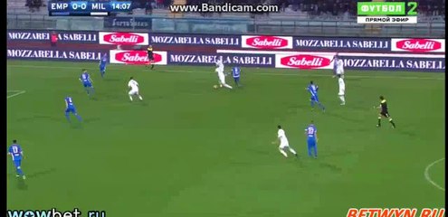0-1 Gianluca Lapadula Goal HD  Empoli 0-1 Milan 26.11.2016