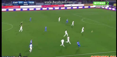 1-1 Riccardo Saponara Goal HD  Empoli 1-1 Milan 26.11.2016 HD