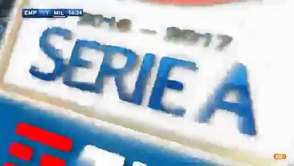 Riccardo Saponara Goal HD - Empoli	1-1	AC Milan 26.11.2016