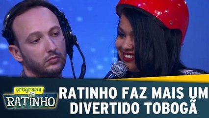 Ratinho faz mais um divertido Tobogã