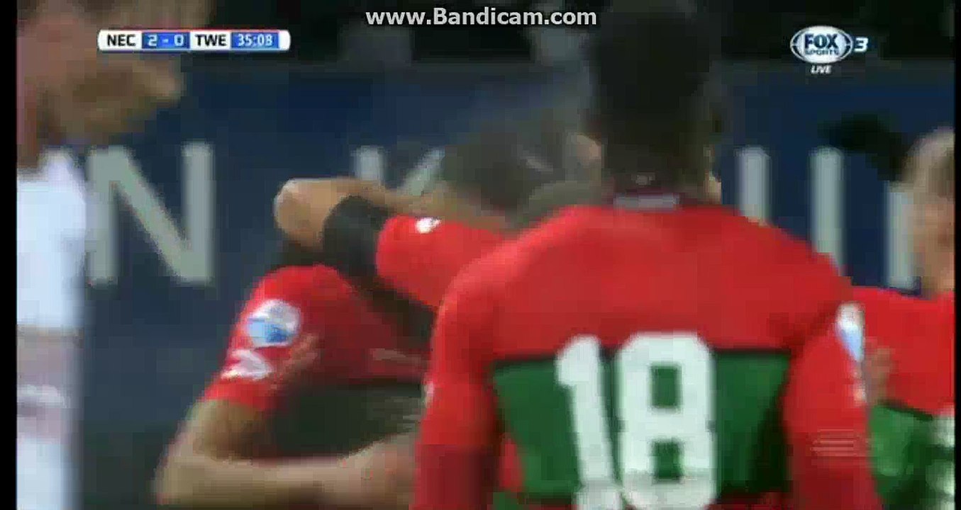 Jay-Roy Jornell Grot Second Goal HD - NEC Nijmegen 2-0 FC Twente 26.11.2016 HD