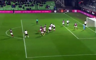 Thibaut Vion GOAL - Metz 3-3 Lorient 26.11.2016