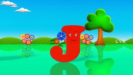Learn English Alphabet for kids ABCD Song 3D Animation rhyme Fun
