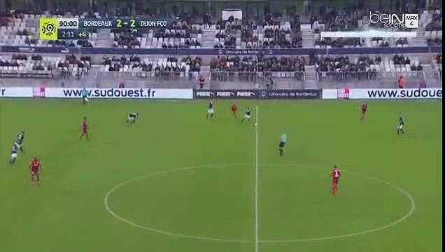 Francois Kamano Second Goal HD - Girondins 3 - 2	Dijon 26.11.2016