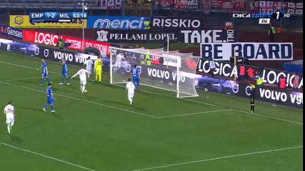 (Own goal) Costa A. HD - Empoli 1-3 AC Milan - 26.11.2016