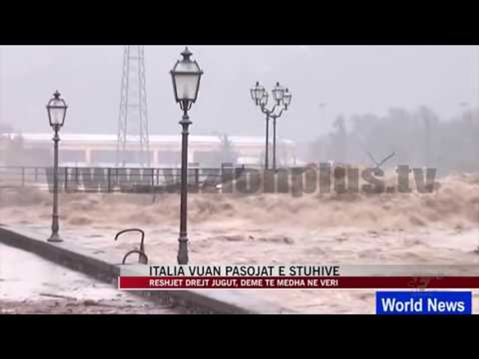 Italia vuan pasojat e stuhive - News, Lajme - Vizion Plus