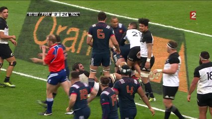 Des efforts payants pour le XV de France sur un magnifique essai !