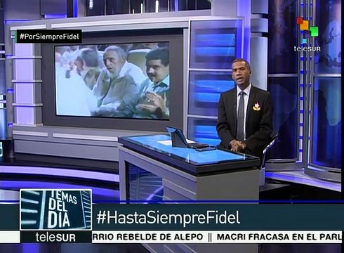 El pueblo cubano lamenta el fallecimiento de Fidel Castro Ruz