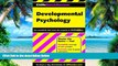 Best Price CliffsQuickReview Developmental Psychology George D Zgourides On Audio