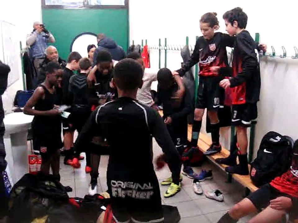 LES U13 APRES LA VICTOIRE EN COUPE NATIONALE