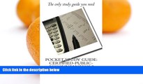 Pre Order Pocket Study Guide: CERTIFIED-PUBLIC-ACCOUNTANT Vol2: Study for the test and pass the